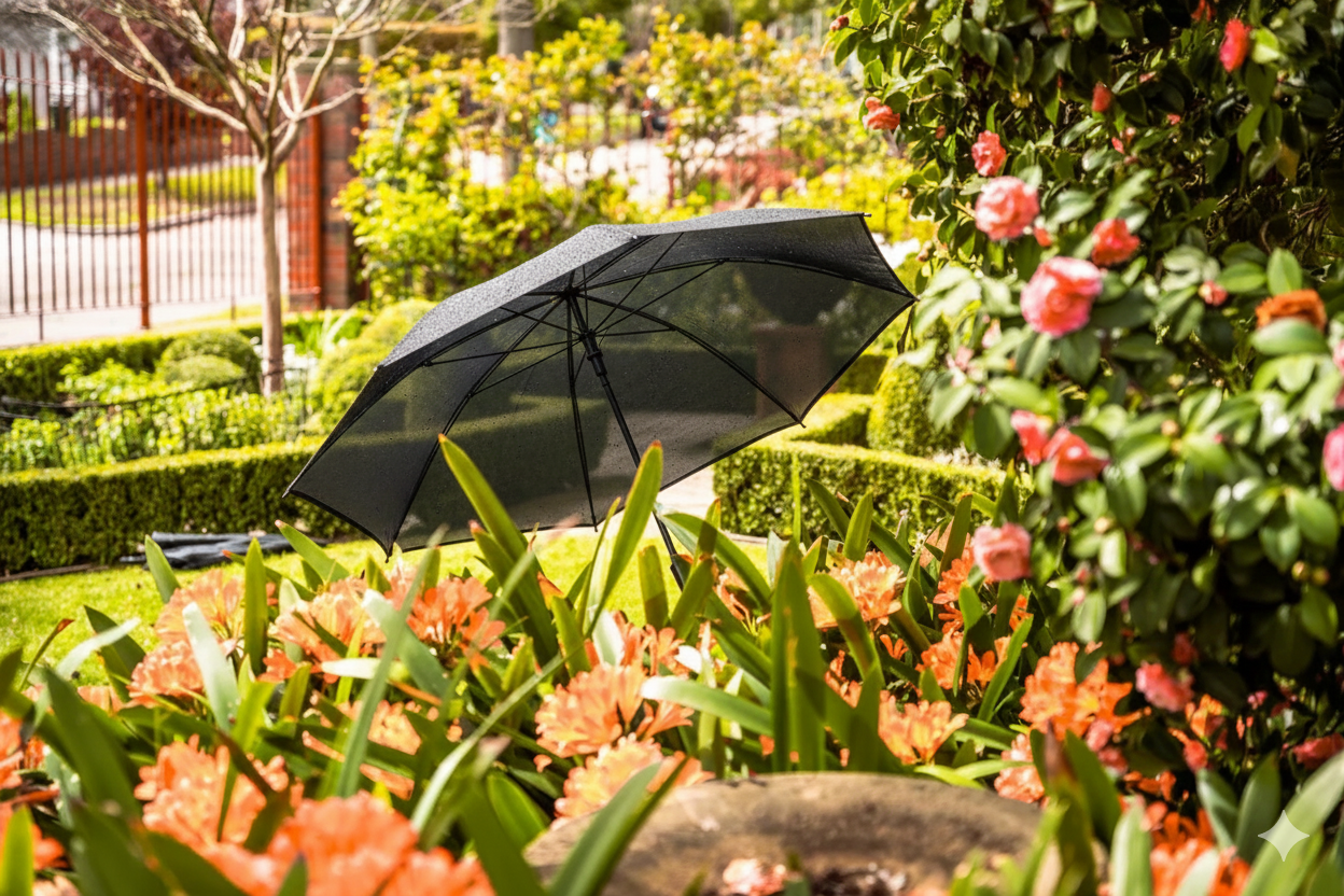 PlantBrolly® Adjustable Plant Shade Umbrella